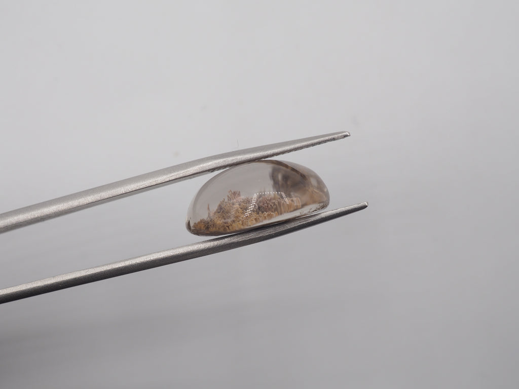 Garden Quartz Cabochon 18x14 mm Approximately 15.72 Carat (GTG-GQ-14)