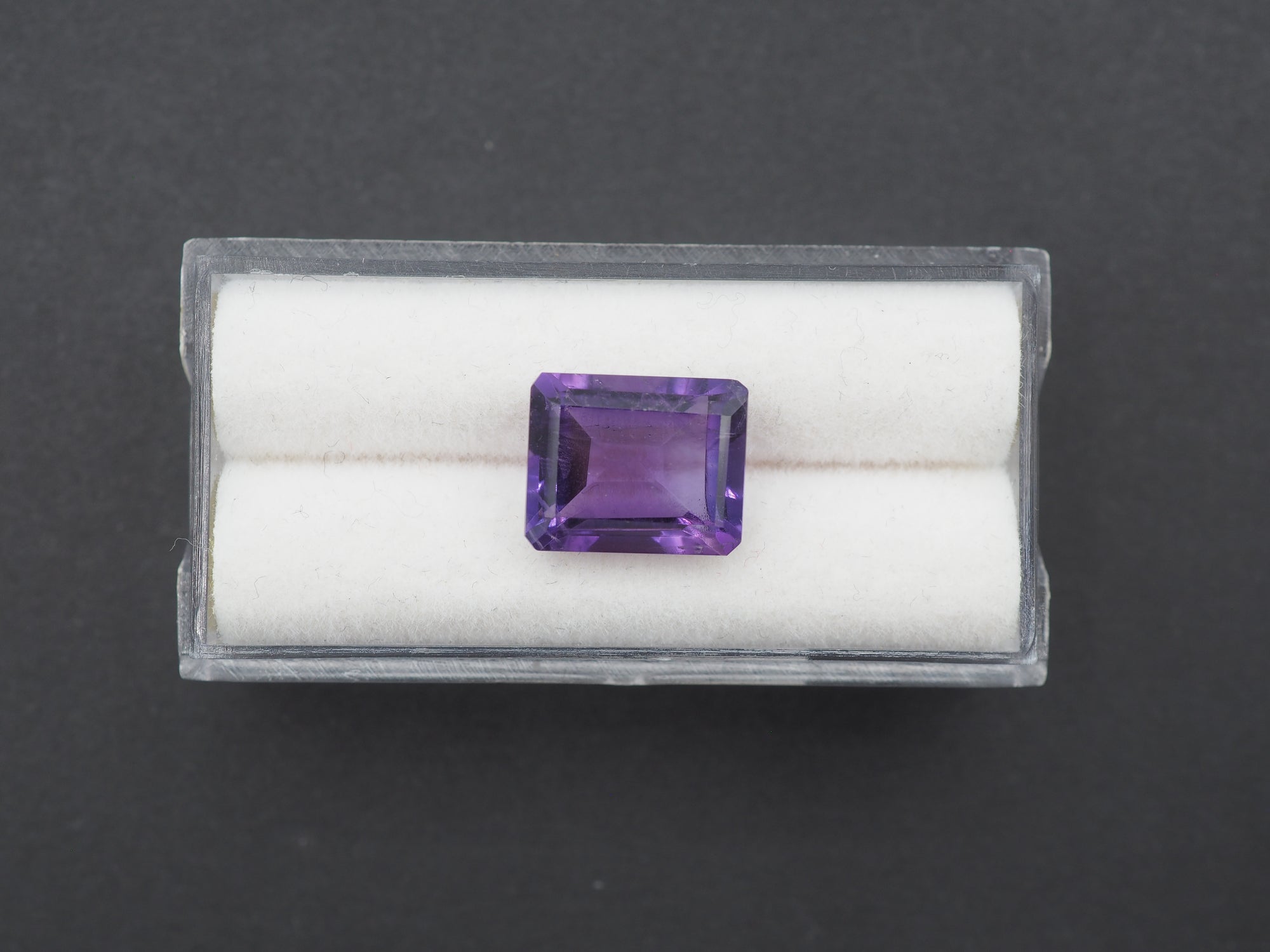 Amethyst Faceted 12x10 mm Single Piece Approximately 5.20 Carat (GTG-AM-75)