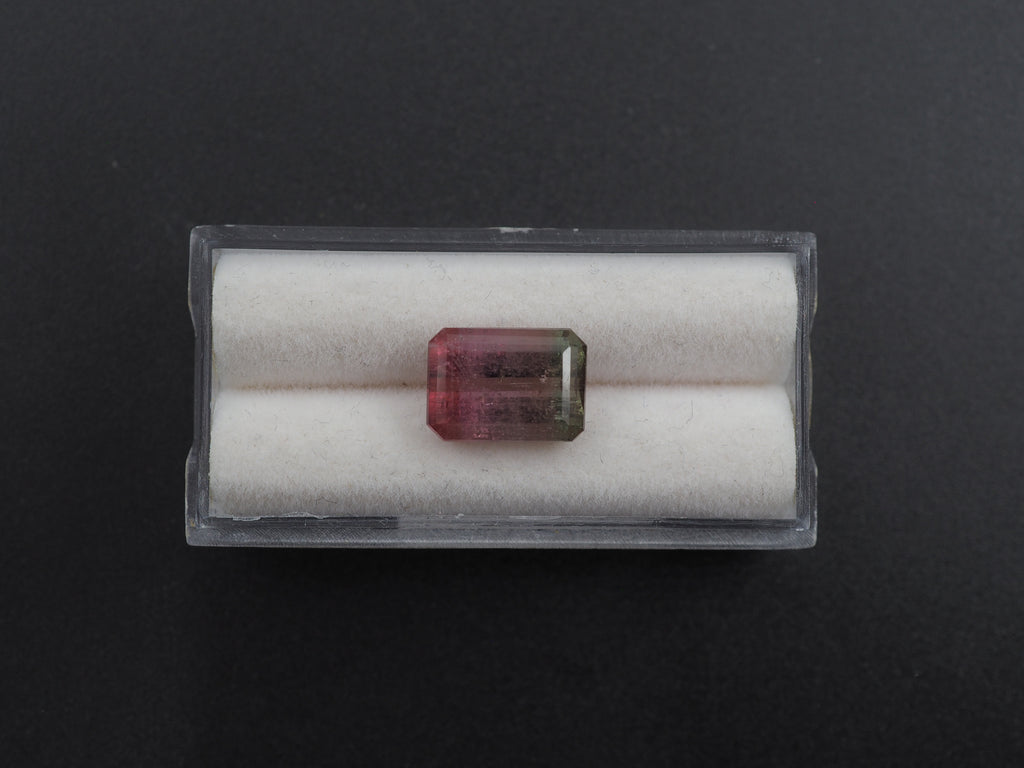 Tourmaline Faceted Rectangle Shape 12.0 x 8.5 x 6.0 mm Single Piece Approximately 5.91 Carat