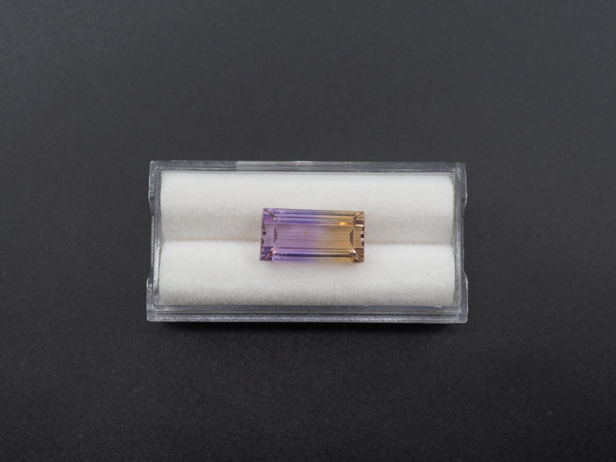 Faceted Ametrine 15.5x8mm Approximately 6.83  Carat (GTG-AMT-14)
