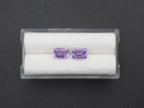 Amethyst Faceted 7x5 mm Matching Pair Approximately 1.80 Carat (GTG-AM-68)