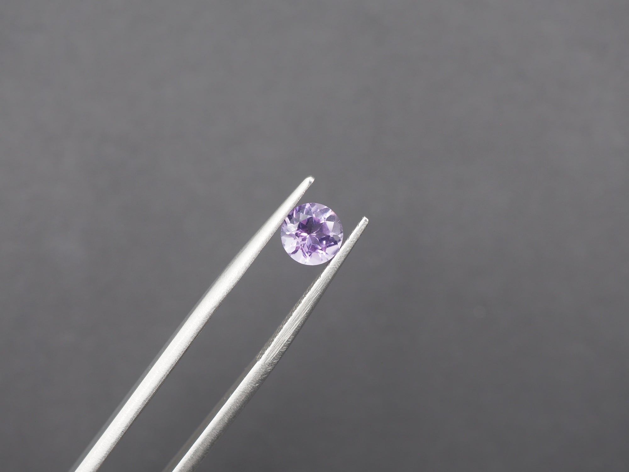Amethyst Faceted 6 mm Matching Pair Approximately 1.40 Carat (GTG-AM-65)