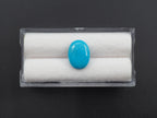 Arizona Turquoise Cabochon 12x9 mm Approximately 2.76 Carat (GTG-AT-17)