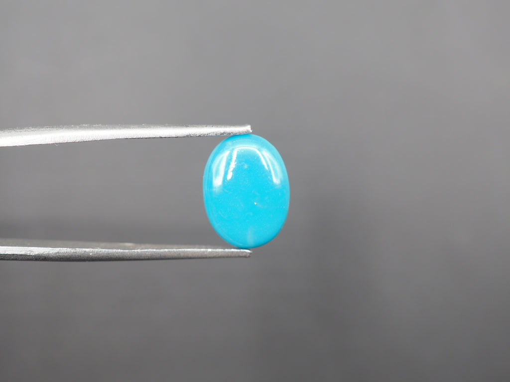 Arizona Turquoise Cabochon 12x9 mm Approximately 2.76 Carat (GTG-AT-17)