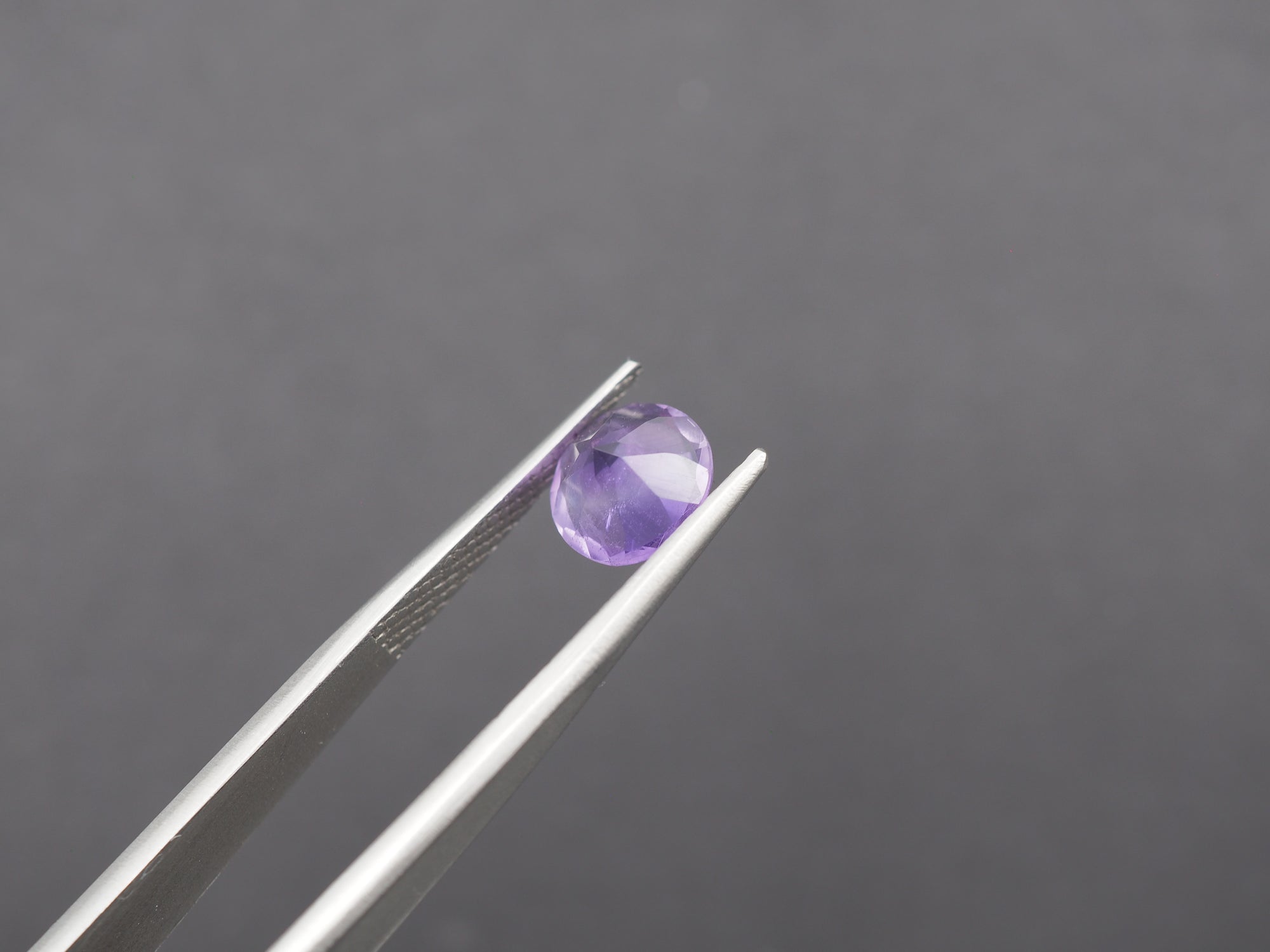 Amethyst Faceted 8 mm Matching Pair Approximately 3.30 Carat (GTG-AM-67)