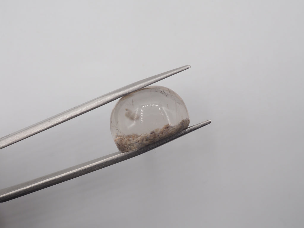 Garden Quartz Cabochon 17.5x15.5 mm Approximately 27.07 Carat (GTG-GQ-17)
