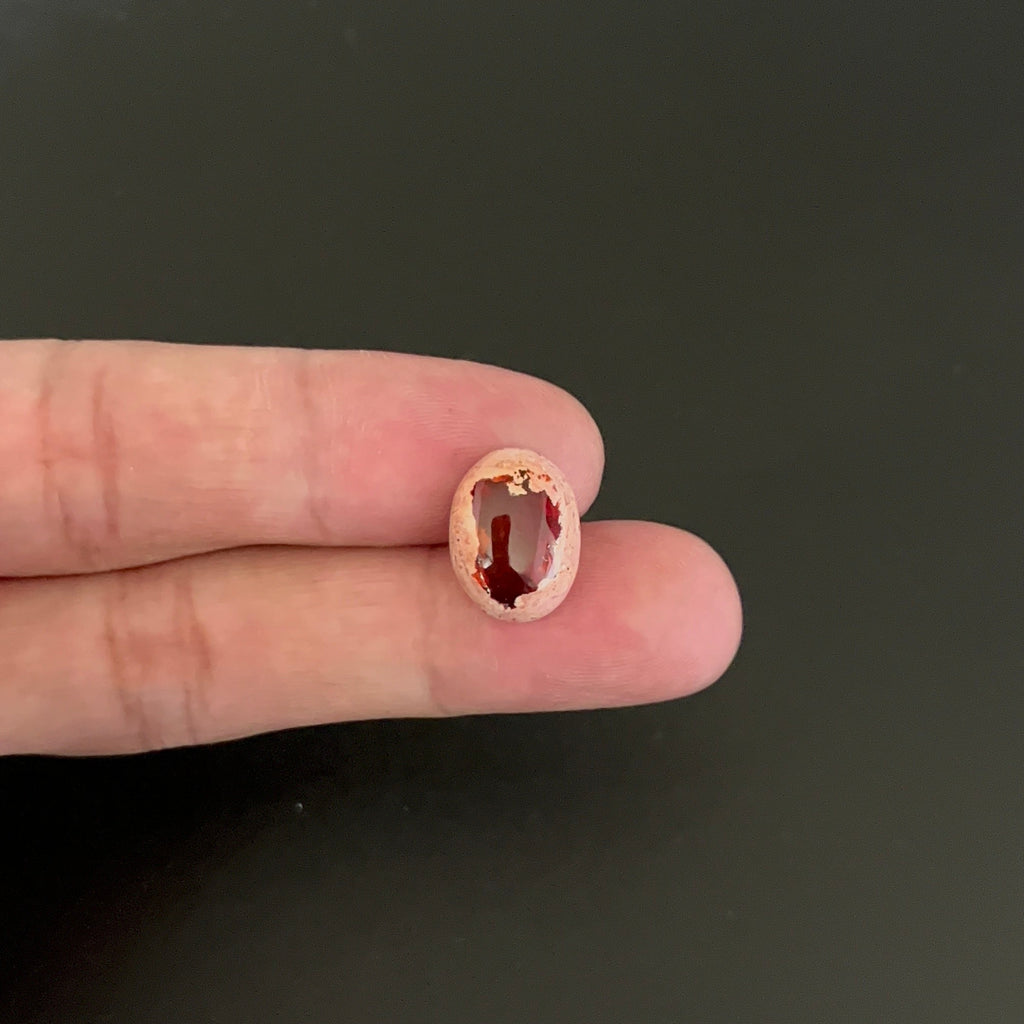 Mexican Fire Opal Cabochon 15x11 mm Approximately 5.79 Carat (GTG-MFO-17)