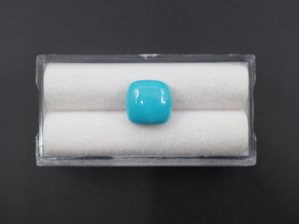 Arizona Turquoise Cabochon 10x10 mm Approximately 3.44 Carat (GTG-AT-18)