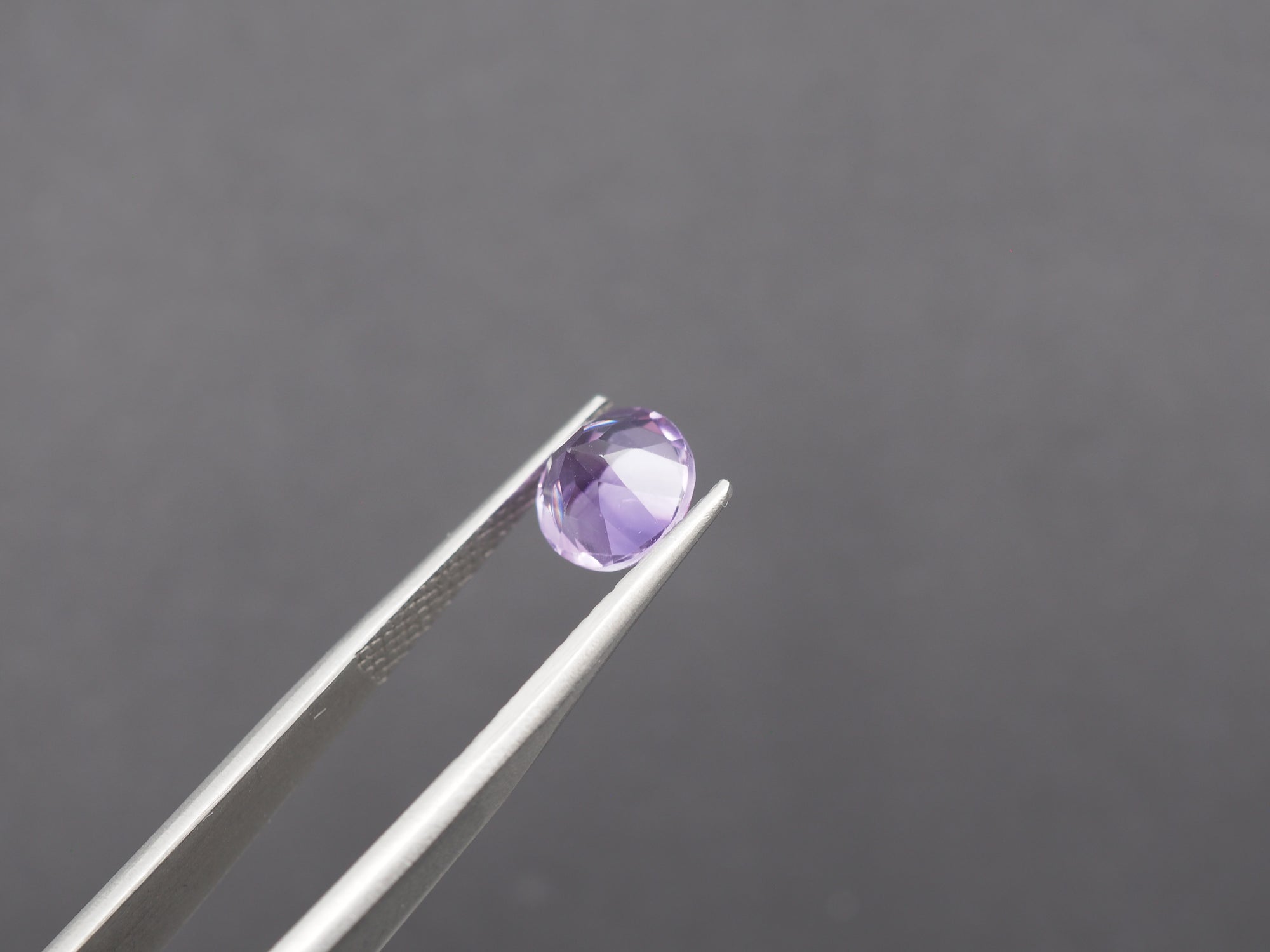 Amethyst Faceted 8 mm Matching Pair Approximately 3.20 Carat (GTG-AM-66)