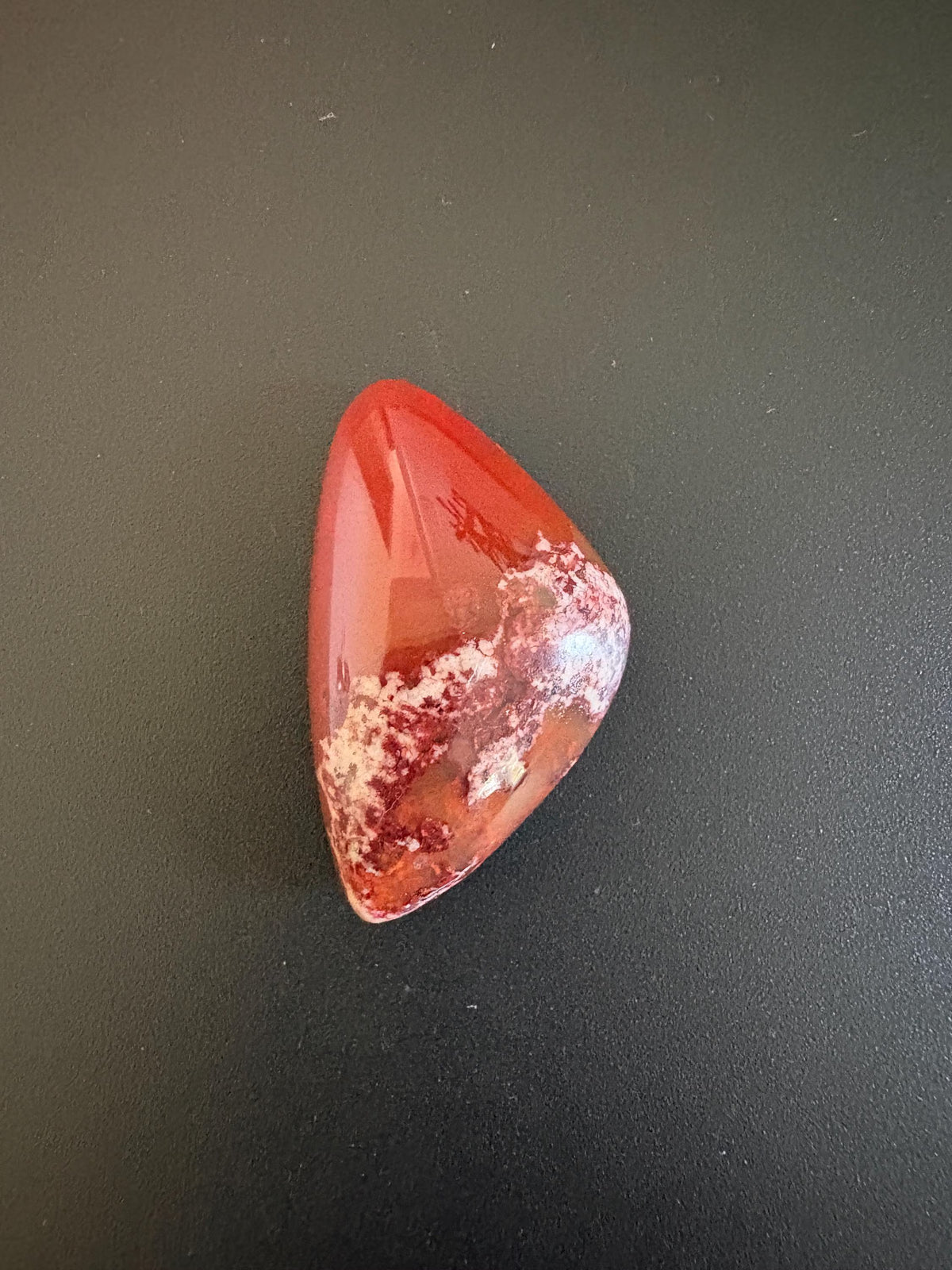 Mexican Fire Opal Cabochon 35x22 mm Approximately 42.15 Carat
