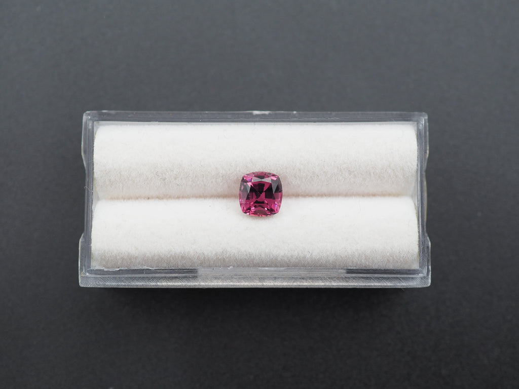 Purple Garnet Faceted 6.3x6.1 mm Approximately 1.29 Carat (GTG-PG-13)