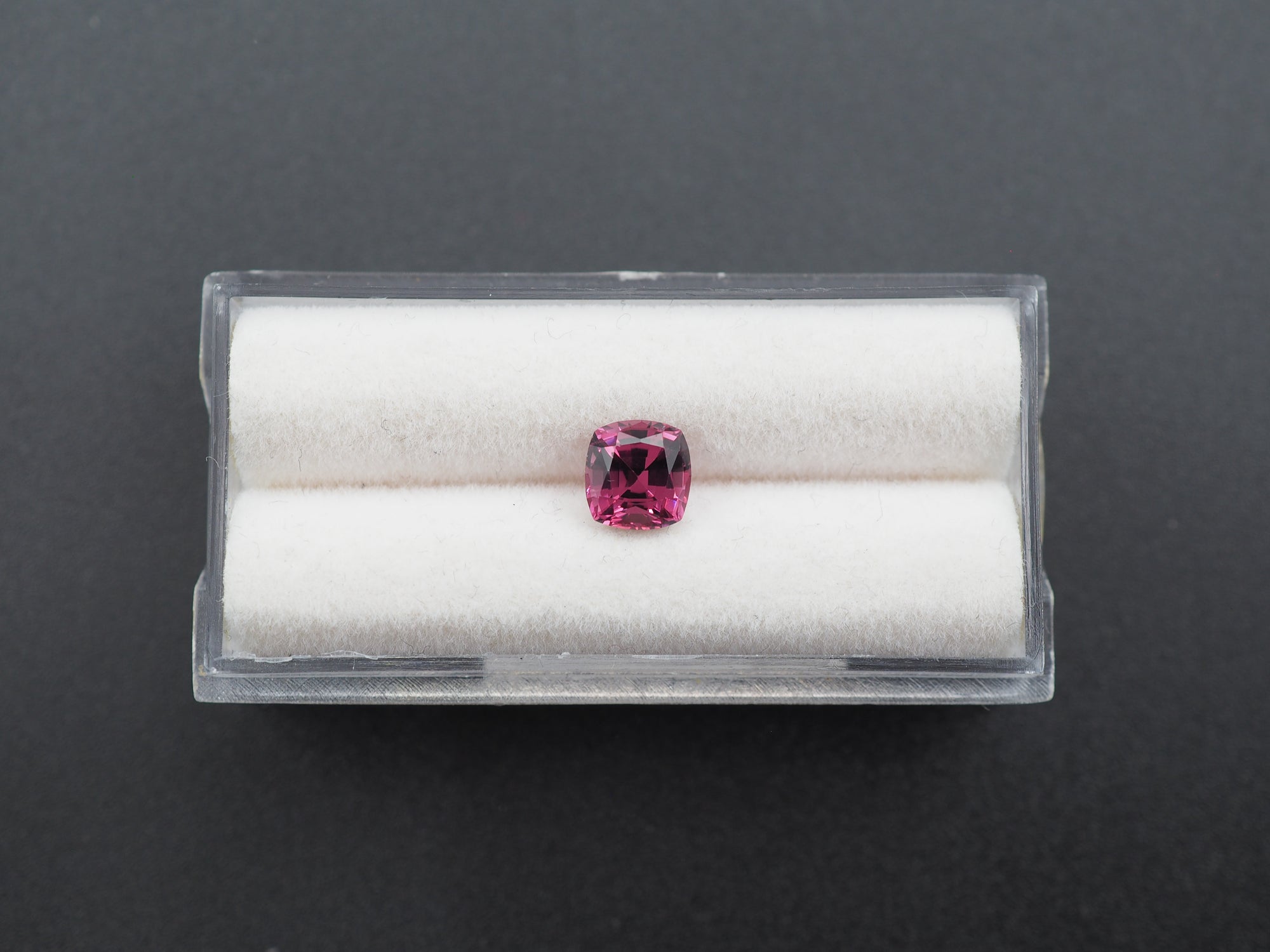 Purple Garnet Faceted 6.3x6.1 mm Approximately 1.29 Carat (GTG-PG-13)
