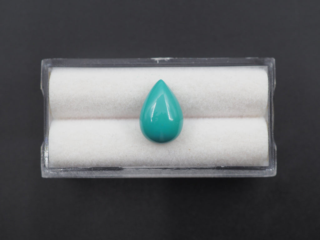 Arizona Turquoise Cabochon 13x9 mm Approximately 4.06 Carat (GTG-AT-19)
