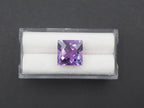Amethyst Faceted 12x12 mm Single Piece Approximately 7.59 Carat (GTG-AM-57)