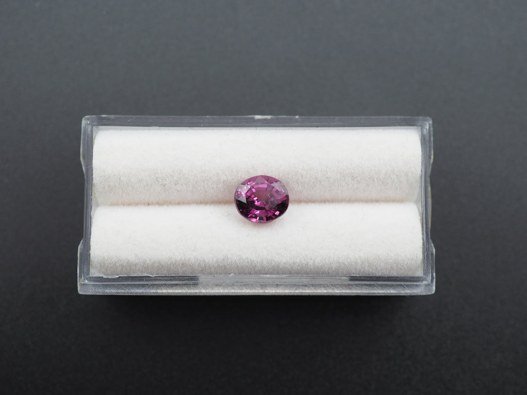 Purple Garnet Faceted 7.6x6.6 mm Approximately 1.93 Carat (GTG-PG-15)