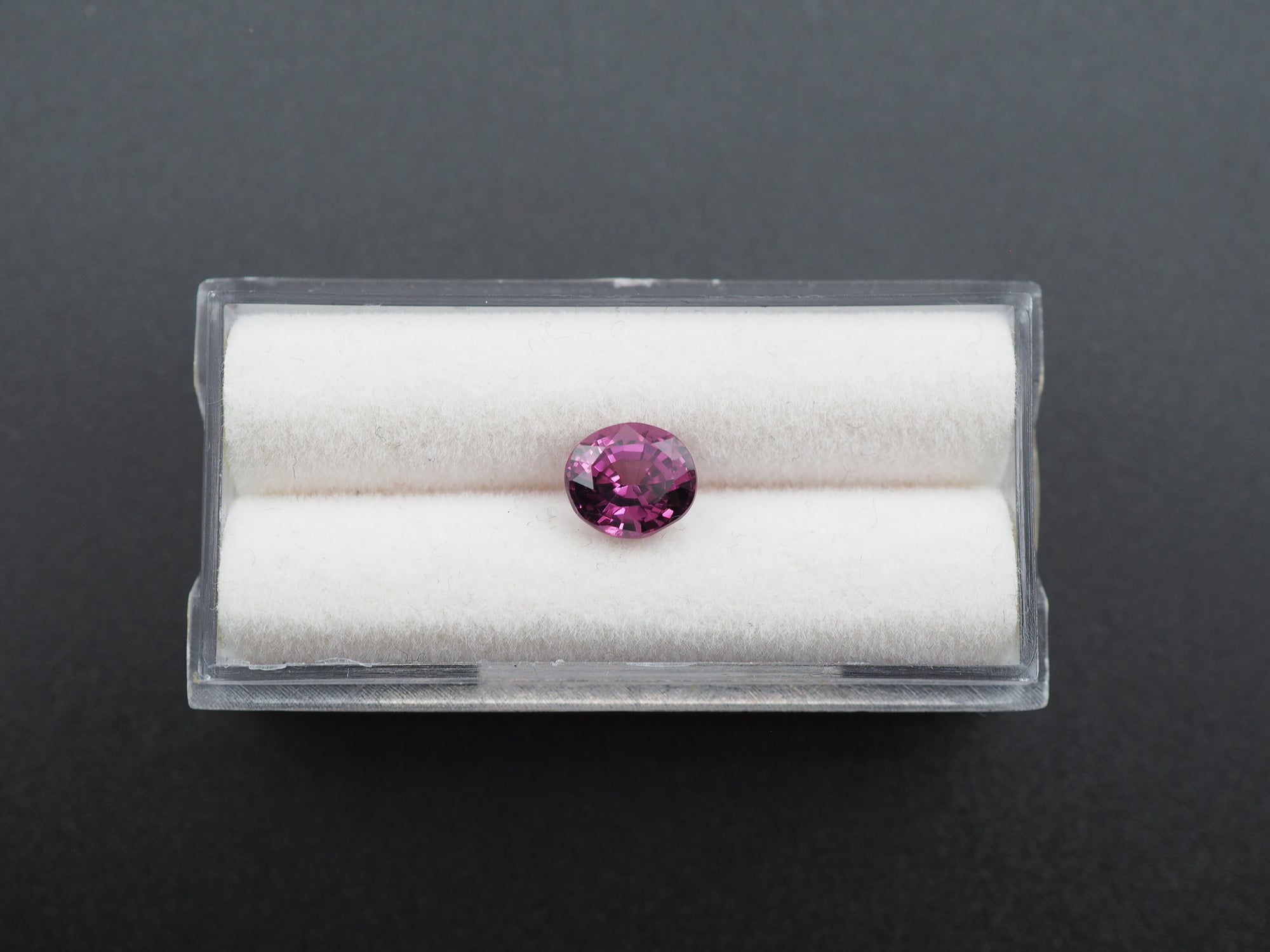 Purple Garnet Faceted 7.6x6.6 mm Approximately 1.93 Carat (GTG-PG-15)