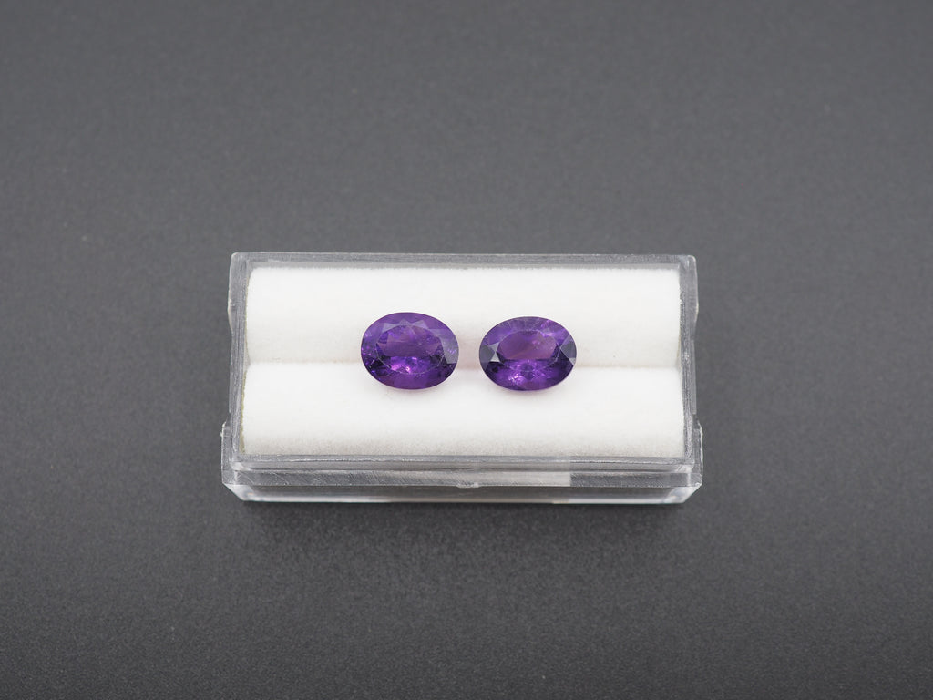 Faceted Amethyst Oval Shape 10 x 8 mm Approximately 4.76 Carat