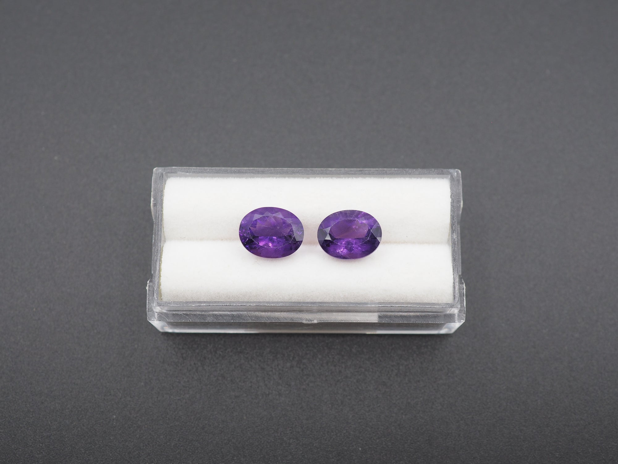 Faceted Amethyst Oval Shape 10 x 8 mm Approximately 4.76 Carat