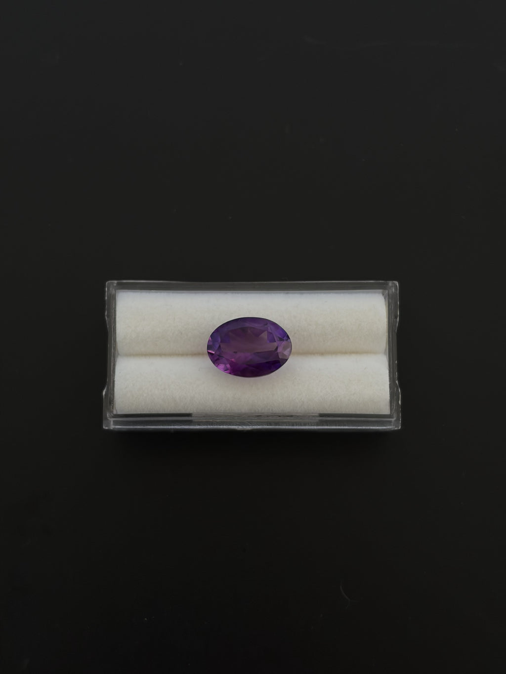 Amethyst Faceted 14x10.2 mm Single Piece