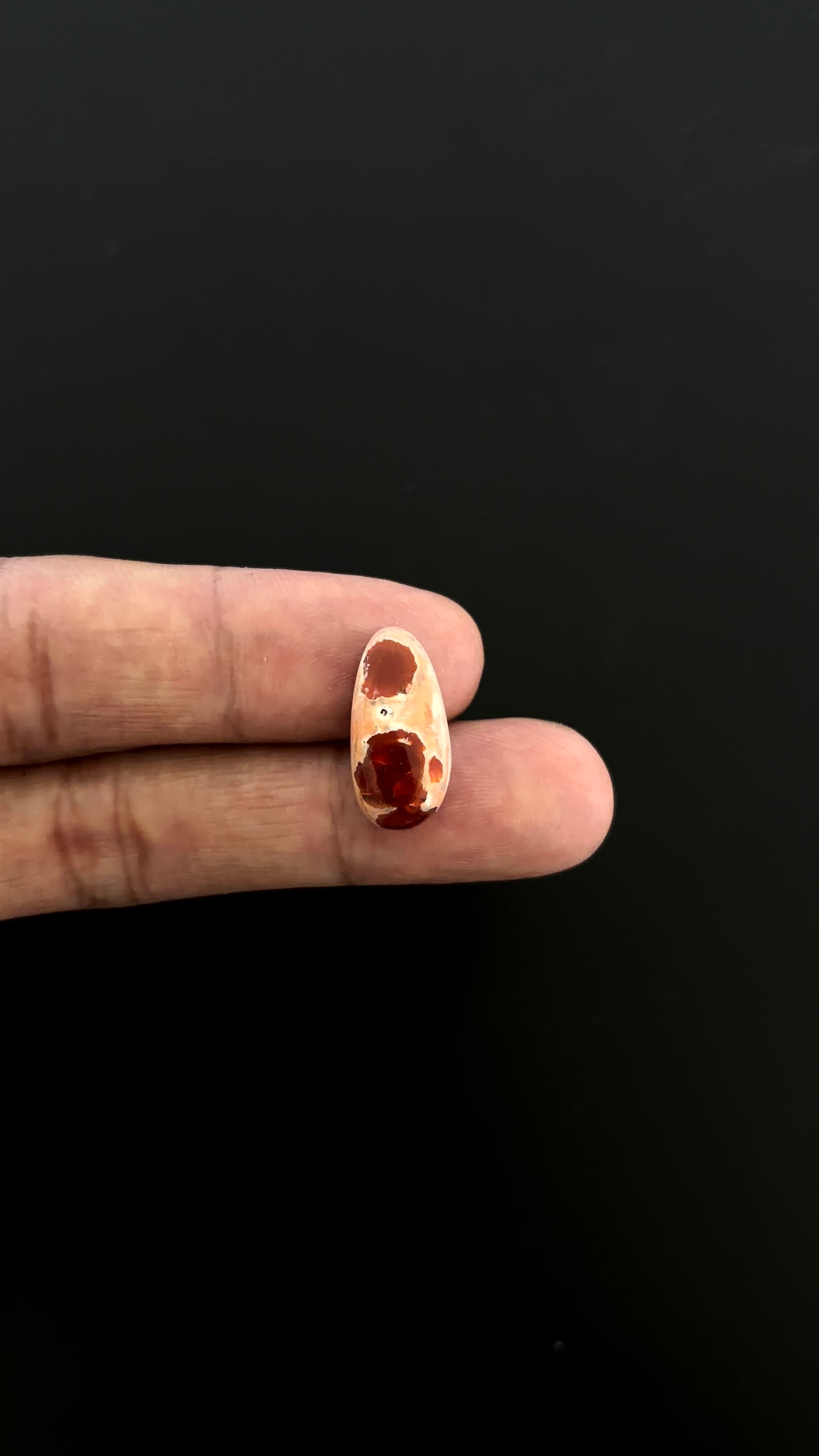 Mexican Fire Opal Cabochon 20x10 mm Approximately 7.48 Carat