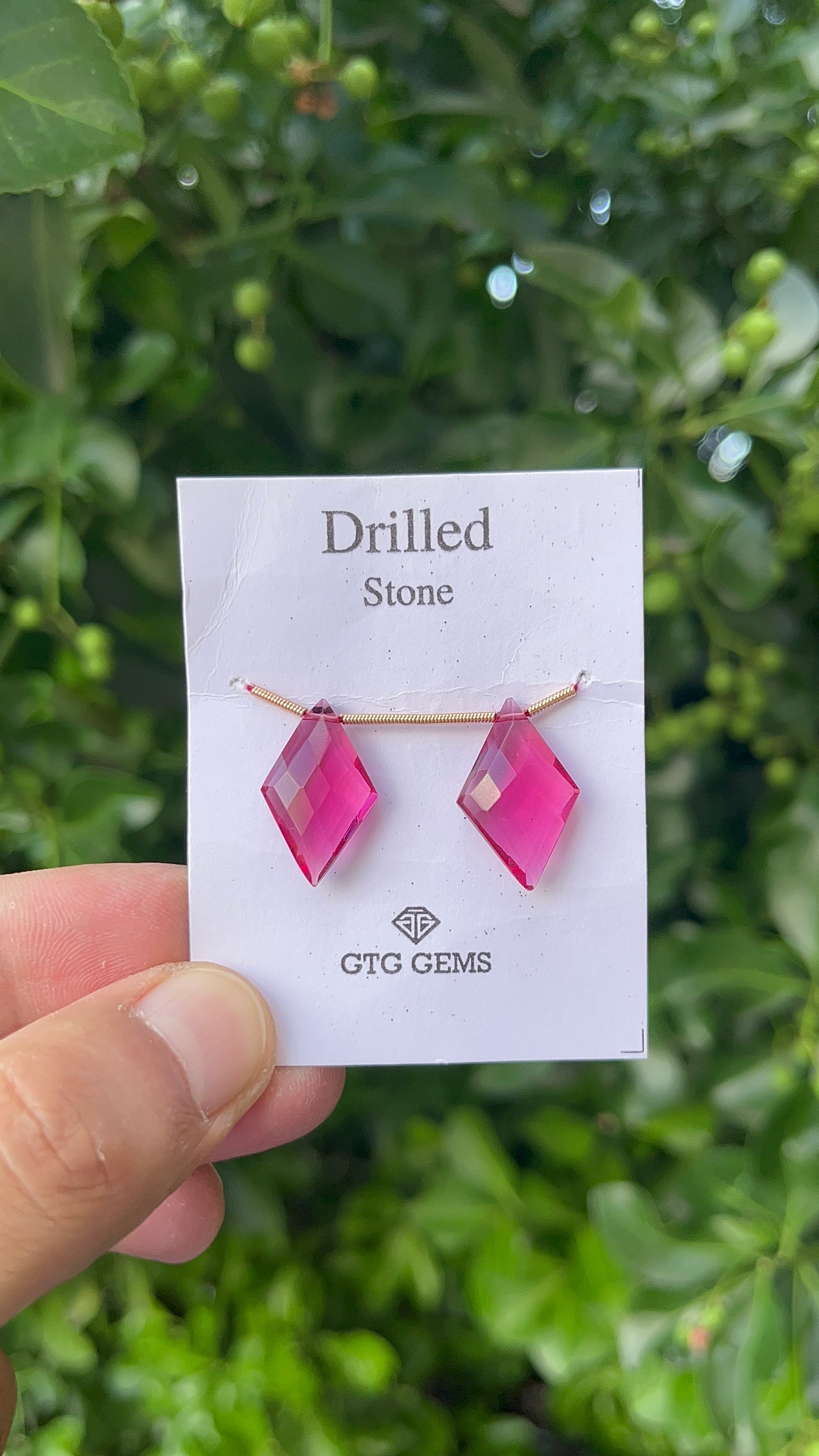 Hydro Drilled Tourmaline 21x13 mm, Approximately 15.50 Carat (GTG-HT-10)