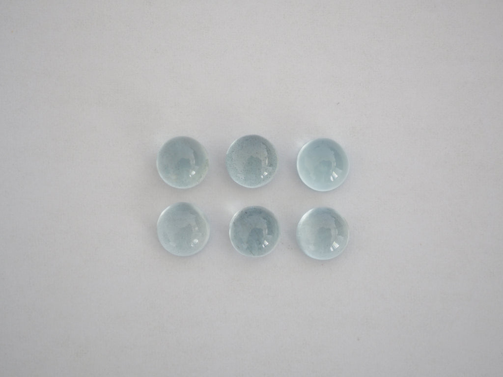Aquamarine Cabochon 6 mm