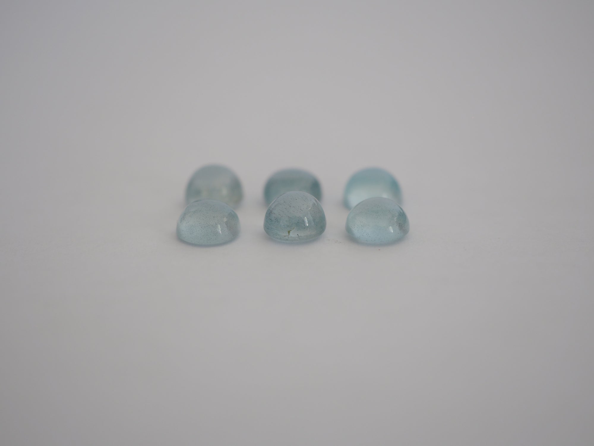 Aquamarine Cabochon 6 mm
