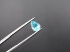 Natural Blue Apatite 7.7x5.7 mm Faceted Gemstone