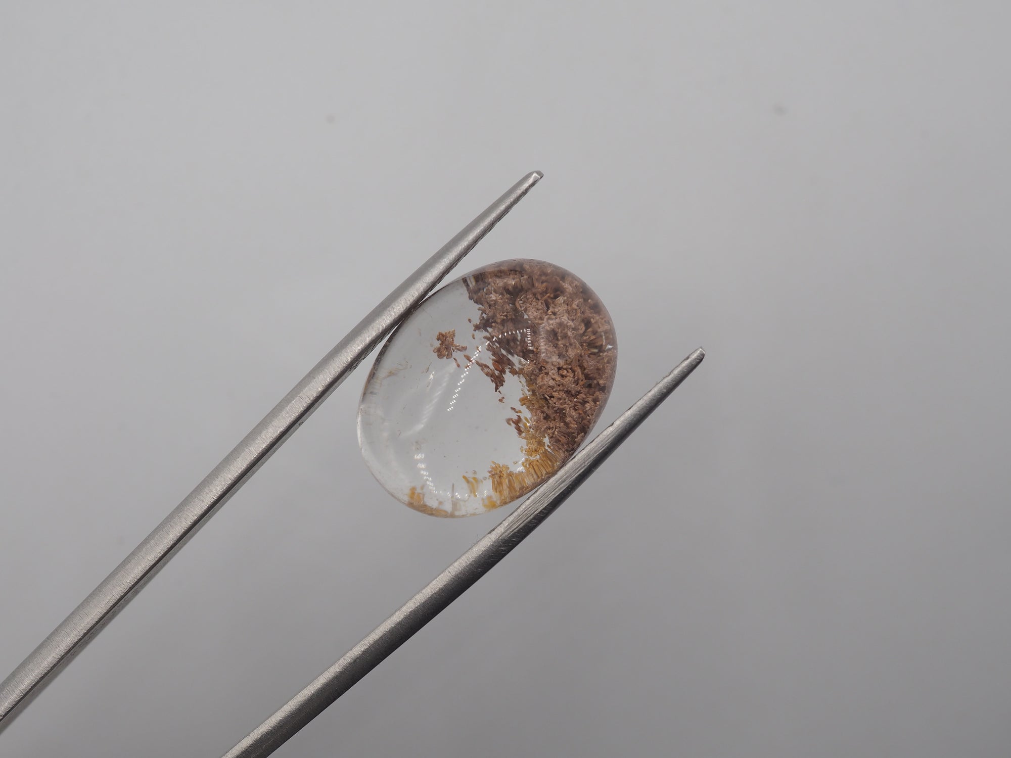 Garden Quartz Cabochon 18x14mm Approximately 17.75 Carat (GTG-GQ-2)