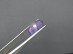 Amethyst Faceted  14.1x12.1 mm Single Piece Approximately 6.53 Carat (GTG-AM-60)