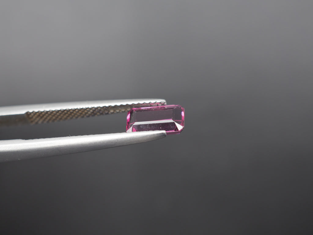 Rhodolite Rectangle Shape Faceted 8.7x5 mm