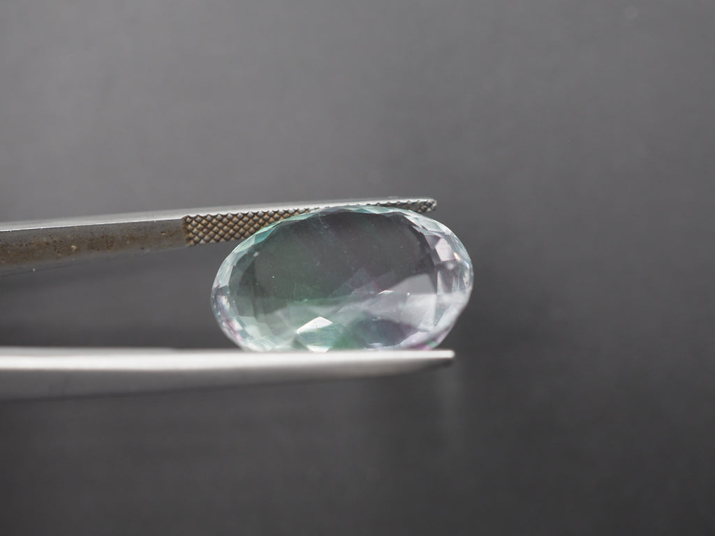 Fluorite Faceted Gemstone 20x17 mm