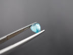Natural Blue Apatite 7.7x5.7 mm Faceted Gemstone