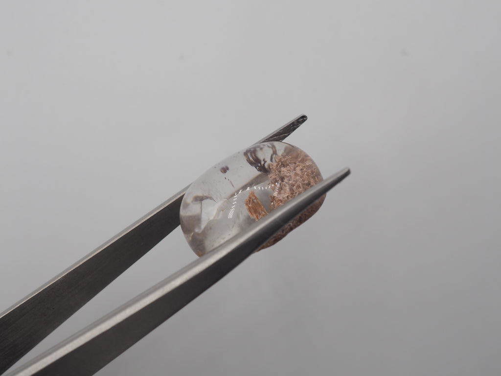 Garden Quartz Cabochon 18x14mm Approximately 17.75 Carat (GTG-GQ-2)