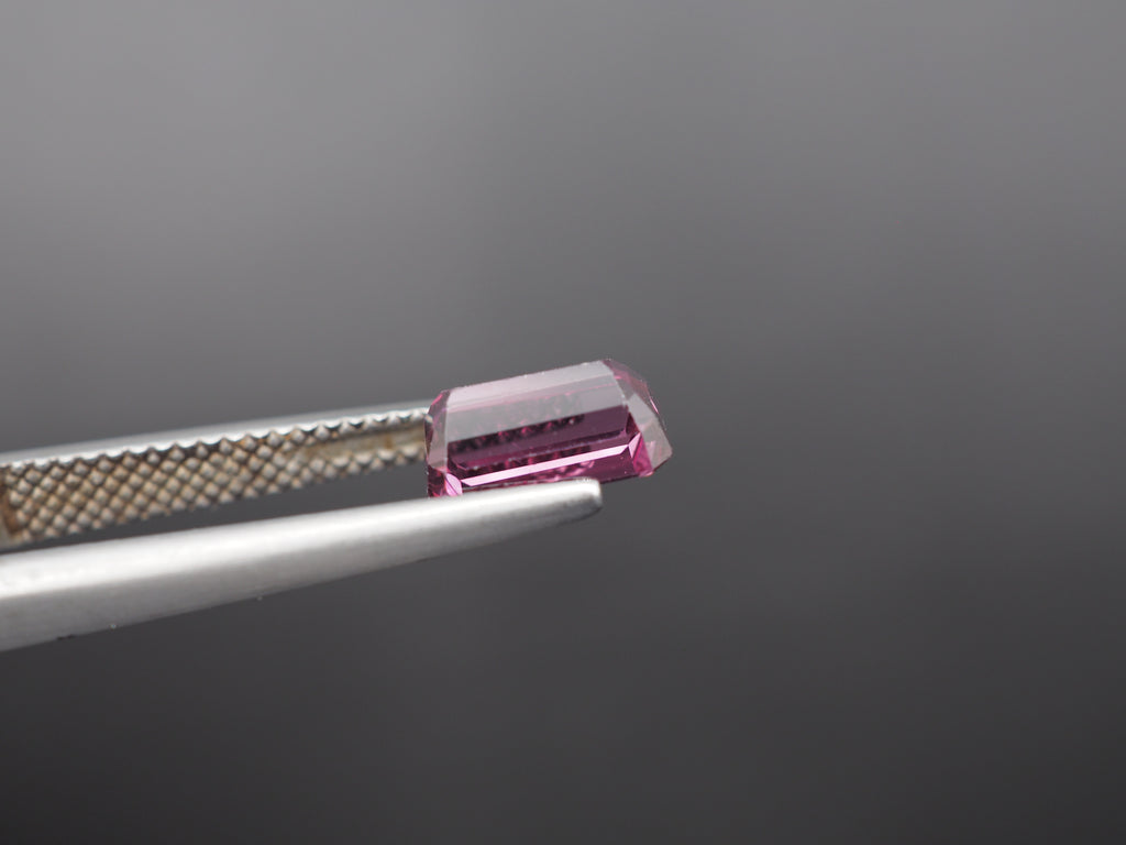 Rhodolite Rectangle Shape Faceted 8.7x5 mm