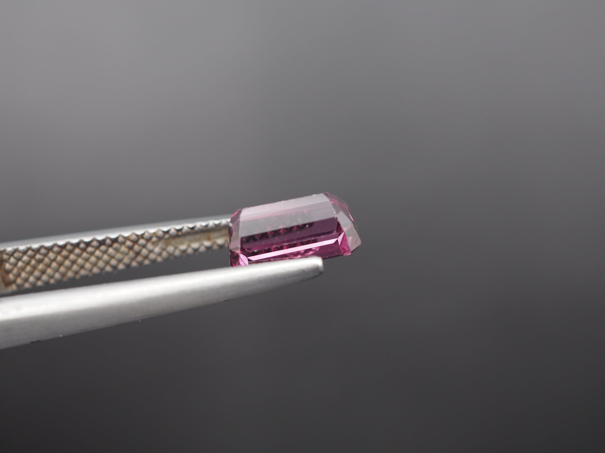 Rhodolite Rectangle Shape Faceted 8.7x5 mm