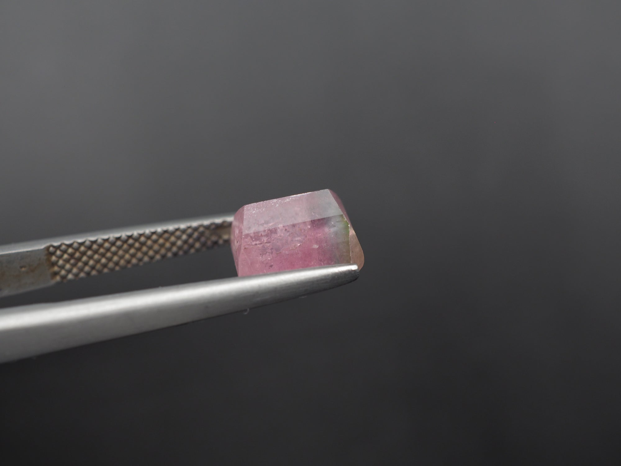 Watermelon Tourmaline Faceted Gemstone 8.8x8.1 mm