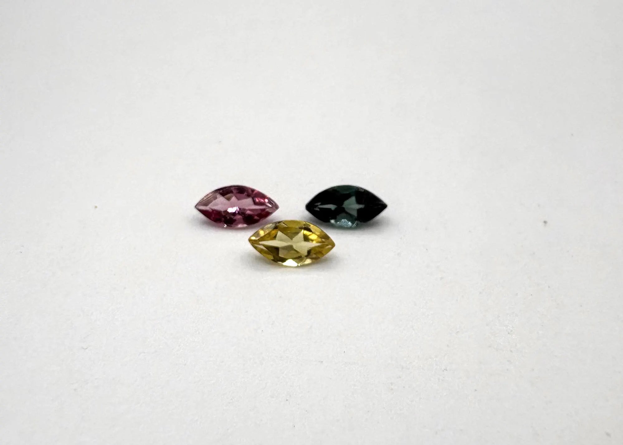 Natural Tourmaline Marquise shape 7x3mm approximately 1 carat, 3 pcs (GTG-TOU-2)