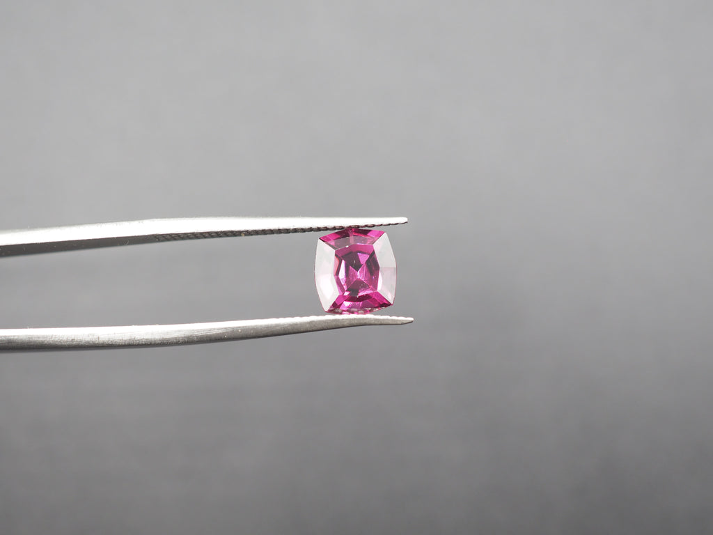 Purple Garnet Faceted 7.6x7.1 mm Approximately 2.06 Carat (GTG-PG-14)