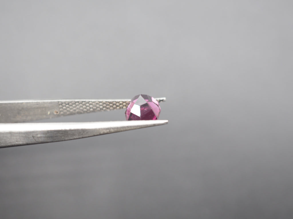 Purple Garnet Faceted 7.6x7.1 mm Approximately 2.06 Carat (GTG-PG-14)