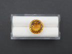 Citrine Faceted 13.6 mm Single Piece Approximately 10.12 Carat (GTG-CT-15)
