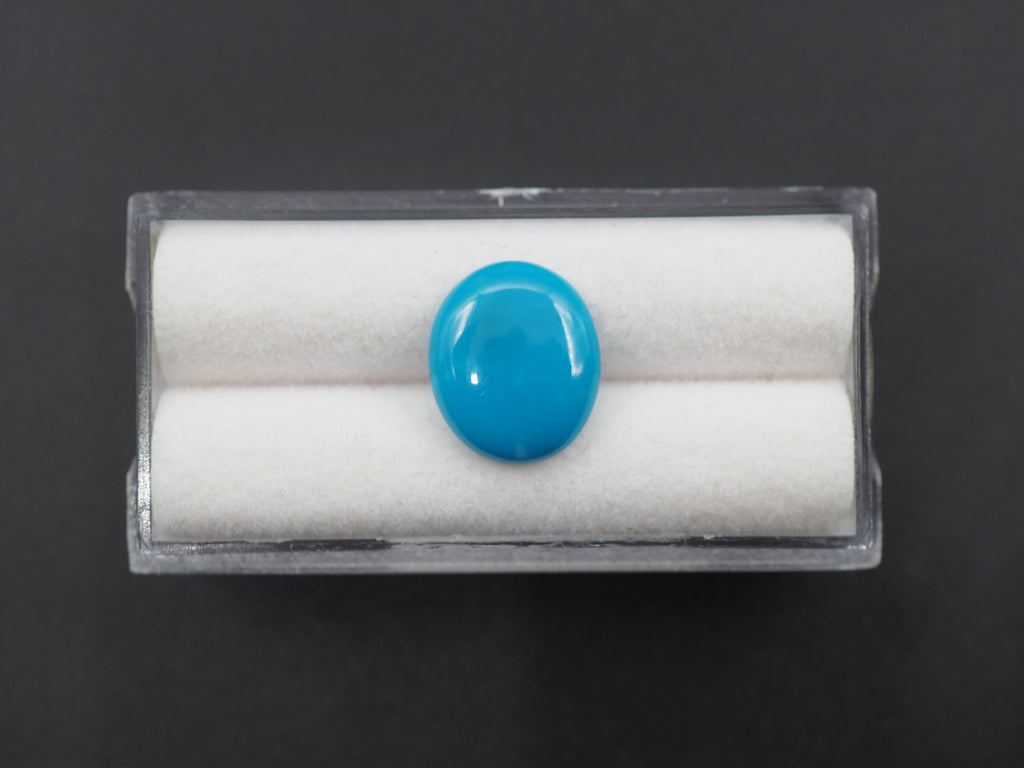 Arizona Turquoise Cabochon 13x11 mm Approximately 3.35 Carat (GTG-AT-21)