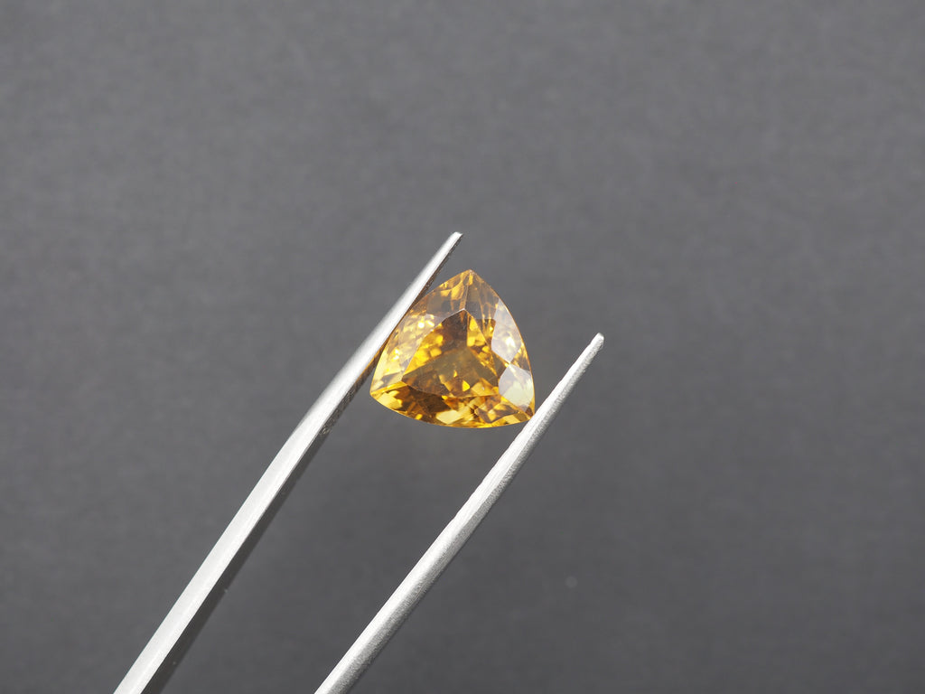 Citrine Faceted 11.9 mm Single Piece Approximately 5.71 Carat (GTG-CT-13)