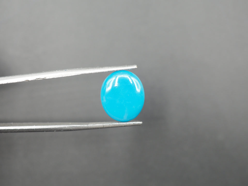 Arizona Turquoise Cabochon 13x11 mm Approximately 3.35 Carat (GTG-AT-21)
