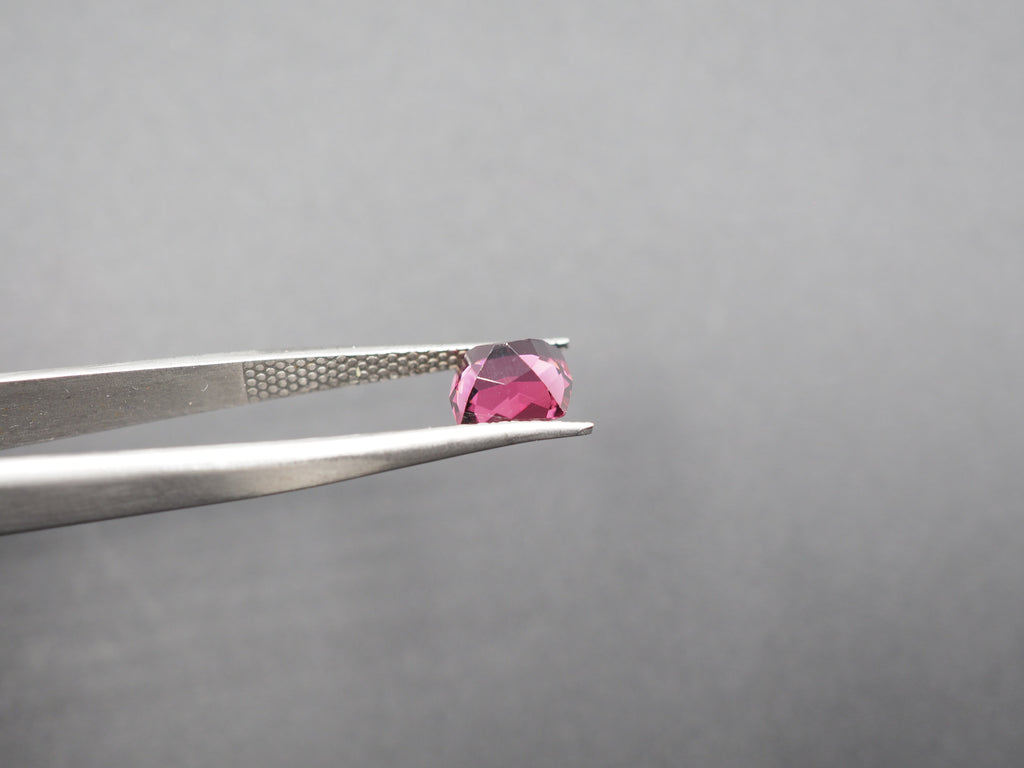 Purple Garnet Faceted 8.2x7.6 mm Approximately 2.51 Carat (GTG-PG-16)