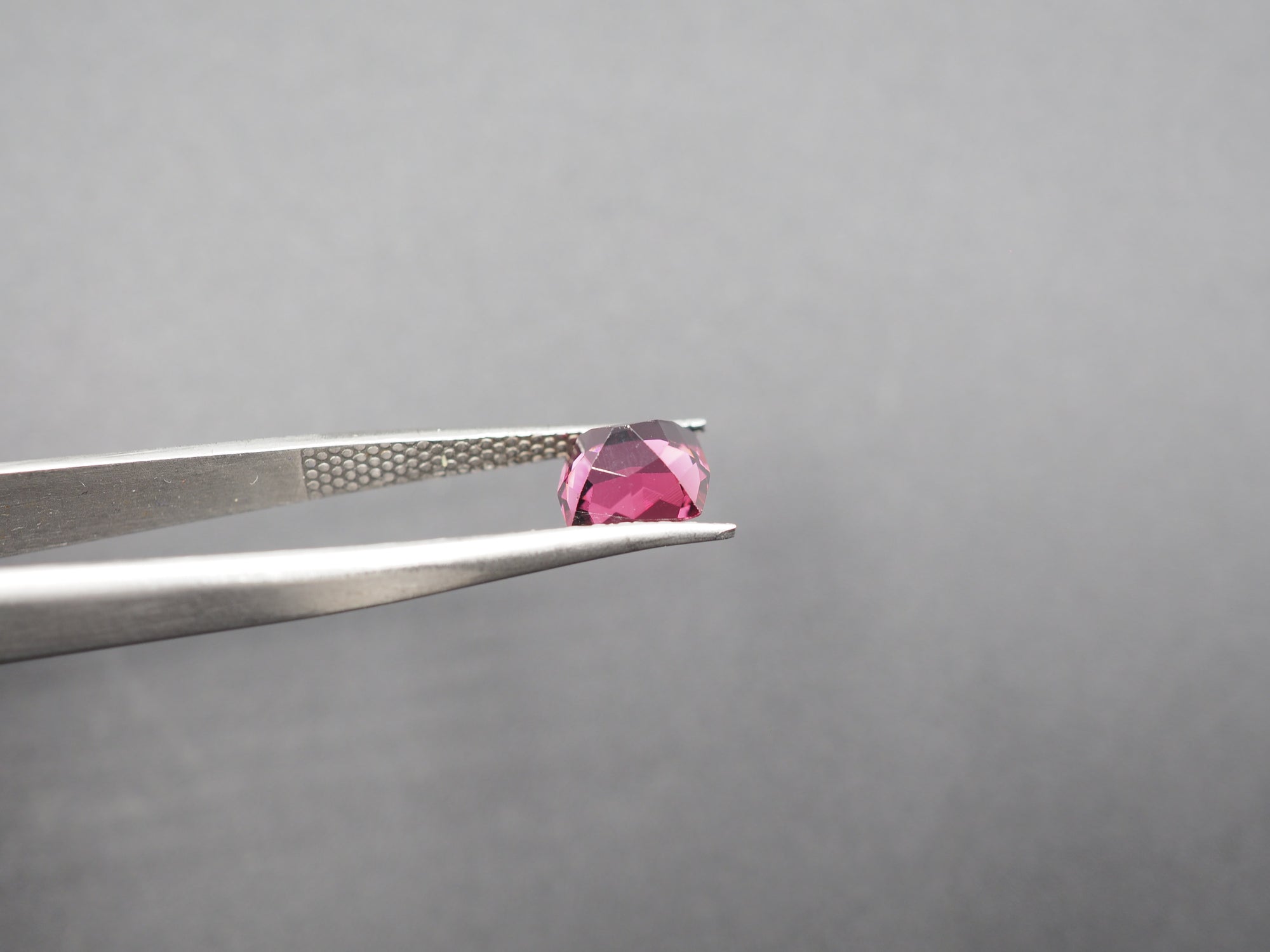 Purple Garnet Faceted 8.2x7.6 mm Approximately 2.51 Carat (GTG-PG-16)
