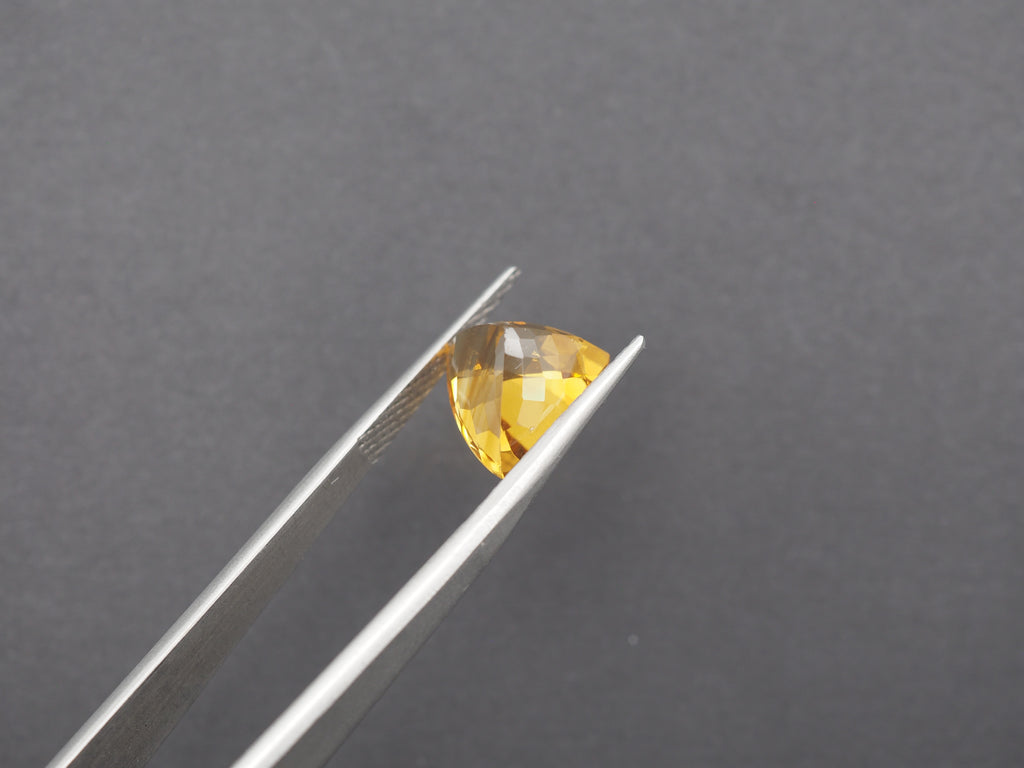 Citrine Faceted 11.9 mm Single Piece Approximately 5.71 Carat (GTG-CT-13)