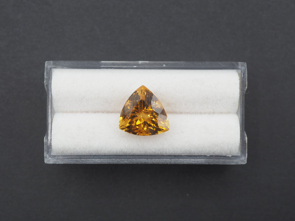Citrine Faceted 11.9 mm Single Piece Approximately 5.71 Carat (GTG-CT-13)