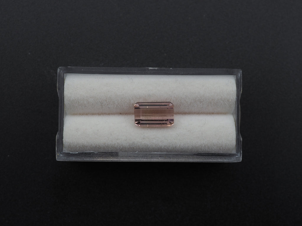 Pinkish Rectangle Shape Faceted Tourmaline 10x6x4mm Approximately 2.63 Carat