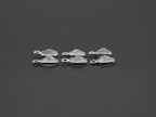 Rainbow Moonstone Silver Bezel 7x5mm,Single Connector, Moonstone Connector, (GTG-SBM-4)